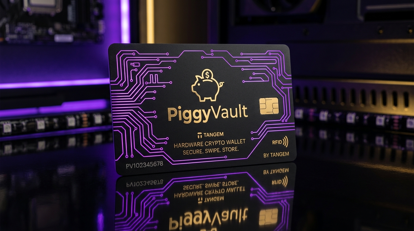 Tangem NFC Hardware Card Mockup